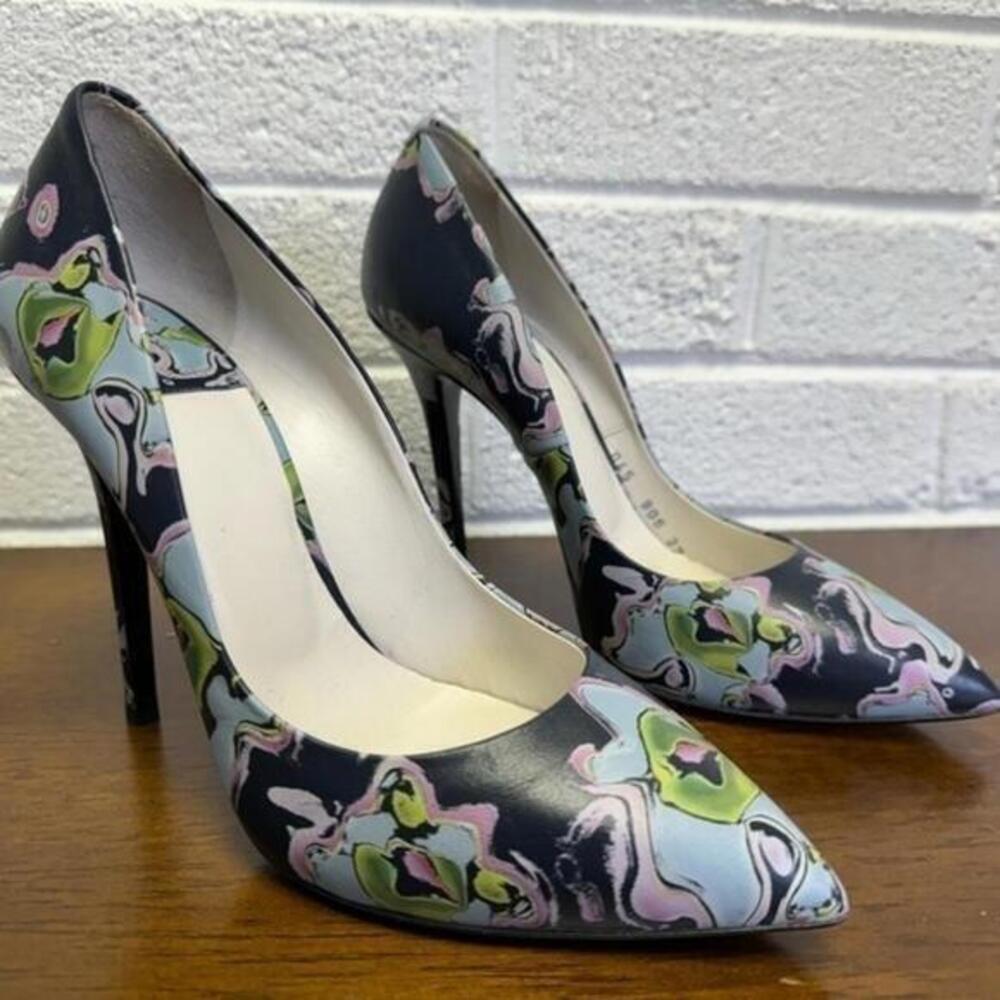 Iceberg Floral Print High Heels